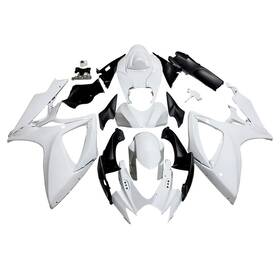 Tuscg4.4 Sportfairings Fwk6-131 #tuscg4.4 Pearl White Fairings Kit For Suzuki 2006 2007 Gsxr600 Gsxr750 K6 06 07 Bodywork