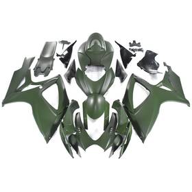 Tussxiyucb88 Sportfairings Fwk6-80 #tussxiyucb88 Abs Fairings Kit For Suzuki Gsxr600 Gsxr750 K6 2006 - 2007 Bodywork Army Green