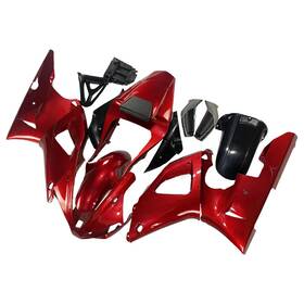 Fwr12000-43 Sportfairings Candy Red Injection Fairings For Yamaha Yzf1000 Yzf R1 2000 2001 00 01 Bodywork