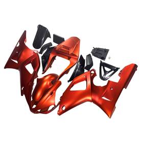 Fwr12000-56 Sportfairings Matte Orange Fairings Kit For Yamaha Yzf R1 2000 2001 Yzf1000 Body Bodywork
