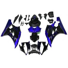 Fwr62006-107 Sportfairings #sps For 06 07 Yzf R6 Yzf-600 2006 2007 Yamaha Fairings Black Blue Bodywork Kit