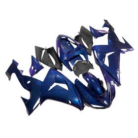 Fwzx10r-2006-52 Sportfairings Chameleon Blue Purple Bodywork For Kawasaki Zx10r 2006 2007 Zx-10r Abs Fairings