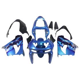 Fwzx9r-1998-21 Sportfairings Abs Fairings For Kawasaki Ninja Zx9r Zx-9r 1998 1999 98 99 Blue Black Bodywork