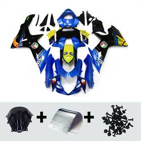 Gsxr600-11-b15 Sportfairings #lion2012 Blue Yellow Fairings Bodywork For 2011-2025 Gsxr600 Gsxr750 Suzuki Abs Plastics