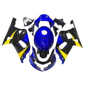 Gsxr600-2000-31 Sportfairings Abs Fairings Kit For Suzuki 2000-2003 Gsxr600 Gsxr750 Bodywork Blue Black Yellow