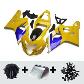 Gsxr600-2004-26 Sportfairings Yellow Blue Black Bodywork For Suzuki Gsxr600 Gsxr750 K4 2004 2005 04 05 Fairing
