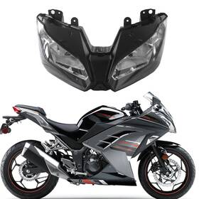 Hlk-ninjia300-13 Sportfairings Abs Headlight Headlamp Assembly For Kawasaki Ex300r Ninja 300 2013 2014 15-2017