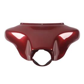 Sj-hl1584-044rd Sportfairings #pkshen Red Abs Front Batwing Outer Fairing For Harley Street Electra Glide 1996-2013