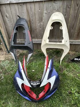 Fwgsxr1000-00-33 Spring #spring Red Grey Abs Plastics Fairings Kit For Gsxr1000 2000 2001 2002 Suzuki Bodywork