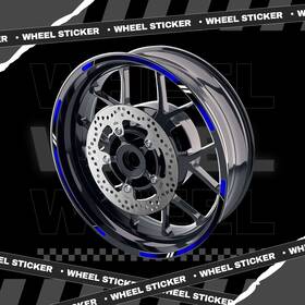 Mcrcwsad01bxxx17sn25055 Stickerbao Red 17ftft Rim Wheel Sticker Decal Strip Tape D01b For Honda Cb125 R F