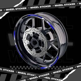 Mcrcwsap05bxxx17sn25065 Stickerbao Orange 17ftft Rim Wheel Sticker Decal Strip Tape P05b For Honda Cbr650f