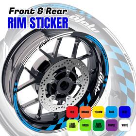 Mfa1wsgp02xxx17us091 Stickerbao For Suzuki Sv650 S 99-20 19 18 17 16 Gp02 Rim Wheel Stickers Decal Inch Green
