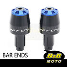 Behxxfzmt07abbobuspn001 Storm Handle Bar Ends For Yamaha Mt-07 Fz-07 2014-2022 15 16 17 18 19 20 21