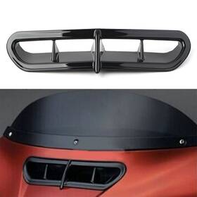 Successsss 550749555298 Fairing Vent Air Duct Bezel Fit Harley 2014-2015 Touring Electra Tri-glide Black