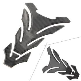 Successsss 550755733765 Carbon Fiber Gas Fuel Tank 3d Decal Protector Pad Sticker Fit Yamaha Yzf-r1