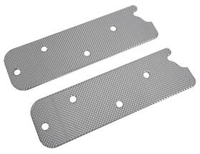350310 Summit Racing Heat Protection Valve Cover Shield Alum Natural 0.240 Inch Thick Self-adhesive