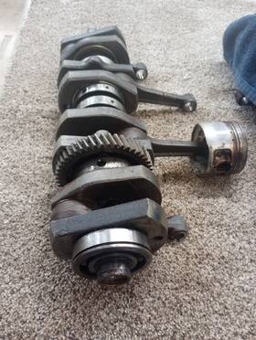 12200-49006 Suzuki Gs1000 Crankshaft / For Parts Only