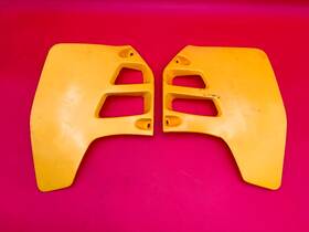 17761-28c00-25y Suzuki 1989 - 1996 Rmx250 92 Oem Right And Left Radiator Cover Cowl Plastic Rm250 17761-28c00-25y Suzuki 1989 - 1996 Rmx250 92 Oem Right And Left Radiator Cover Cowl Plastic Rm250