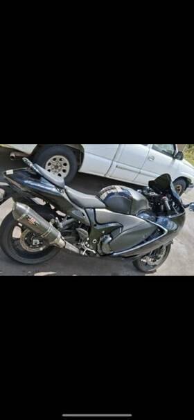 22busaheels-blu Suzuki 2023 Hayabusa Motorcycle Carbon Fiber