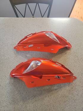 35602-15h01 Suzuki 2008-2021 Gen 2 Hayabusa Right/left Intake Cover With Turn Signal Oem