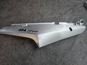 4307641 Suzuki 2005 Vstrom 1000 Left And Right Tail Section Covers Silver