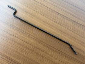 44574-33e01 Suzuki 99-02 Sv650 S. Used Oem Fuel Tank Stay Freshly Painted Semigloss Black