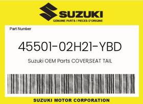 45501-02h21-ybd Suzuki Genuine Cover Seat Tail -
