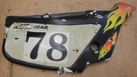 47111-03400-9cb Suzuki Ds80 1983-91 Oem Right Side Rear Cover 47111-03400