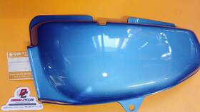 47211-25610-797 Suzuki Nos Genuine 1976 Ts 100 Side Panel New Oem Ts100 Blue