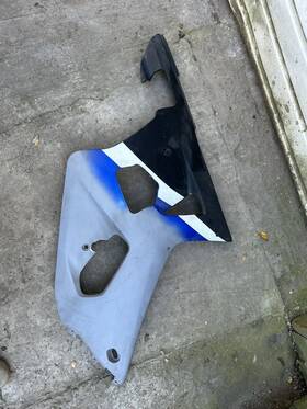 9468041g00yad Suzuki Gsxr 600 2001 - 2003 750 2000 Oem Left Fairing Blue 94481-35f