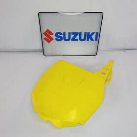 94911-37f02-yu1 Suzuki 2001 Rm250 Front Number Plate Yellow Oem Part No Breaks