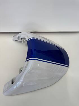 45500-48g50-ajp Suzuki M109r Vzr1800 Boulevard Rear Solo Seat Cowl White And Blue