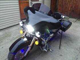 Talon Billets.com F4 Cover Fits Honda Vtx Batwing Fairing Windshield C R S 1800 1300 Bagger 6x9 Inch Spks Holes