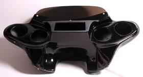 Code41 Talon Billets Fa-9 Bat Tinted Painted Batwing Fairing Windshield 4 Kawasaki Vn800 Classic 1995-2006 Abs 4x5 Inch