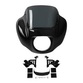 1563 Tcmt Headlight Fairing Windshield Bracket Fit For Harley Softail Fxst Fxlr 2018-2024