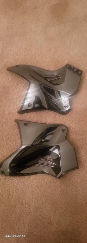 Kwh21516-fstank Tekarbon 2015 - 2024kawasaki Ninja H2 / H2r Oem Front Side Tank Panels