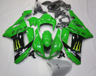 Tf-fairing-163 Zxmt Green Black Bodywork Fairing Kit For Kawasaki Ninja Abs