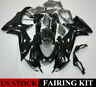 Gsxr600-gsxr750 Tf-s0611-0412 Zxmt For Suzuki Glossy Black Abs Injection Fairing Kit