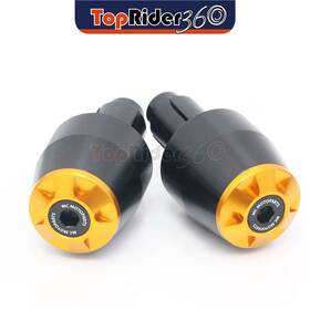 Auusbehgdhot522032ho Toprider360 Gold Cnc Bar End Sliders Storm For Honda Cb 600f Hornet 07-14 13 12 11 10 09 08