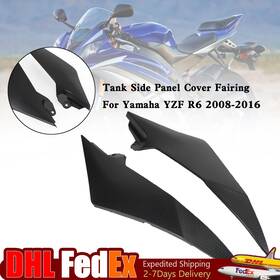M549-a354-blk Topteng Gas Tank Side Trim Cover Panel Fairing Cowl For Yamaha Yzf R6 2008-2016 U3