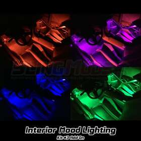 Rgb3-rmt Tric Led Interior Mood Lighting For Polaris Slingshot Kit #3