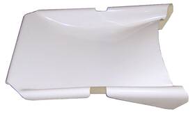 Sc-bw-0001 Triple X Race Components Nose - Clean Air Fiberglass White Sprint Car Each