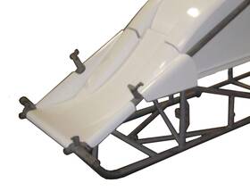 Sc-bw-6119 Triple X Race Components Dual Duct Inside Rail Nose