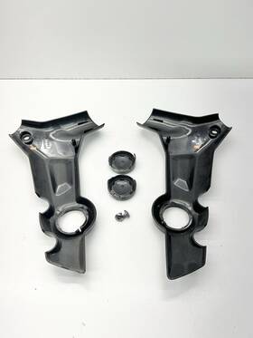 T2073061 Triumph 2021-2024 Trident 660 Left Right Lower Frame Outrigger Pivot Bolt Cover