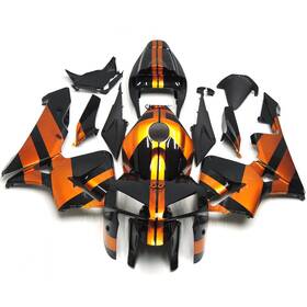 Cbrr600rr Tuesday F52005-48 #tus Black Gold Abs Fairings Kit For 2005 2006 Honda F5 05 06 Bodywork