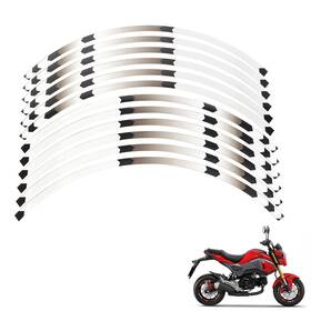 Twoagain 550722896301 For Honda Msx 125 Grom Msx125 Sf 2012-2022 Rim Wheel Stripes Decals Tape Sticker