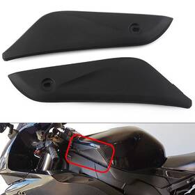 Twoagain 550748987045 For Honda Cbr1000rr 2004-2007 Pair Tank Side Cover Trim Panel Fairing Black
