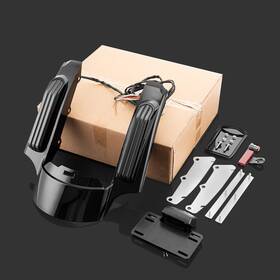 Mallb191hloooooo1706zb-1f Twom Rear Fender Fascia Led Running Brake Turn Light For Harley Street Glide 14-2024