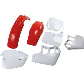 Ufo 052135013891 Complete Plastics Kit - White/red Hokit090-999