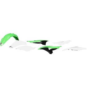 Ufo 052135032670 Complete Plastics Kit - White/green/black Kakit222-999